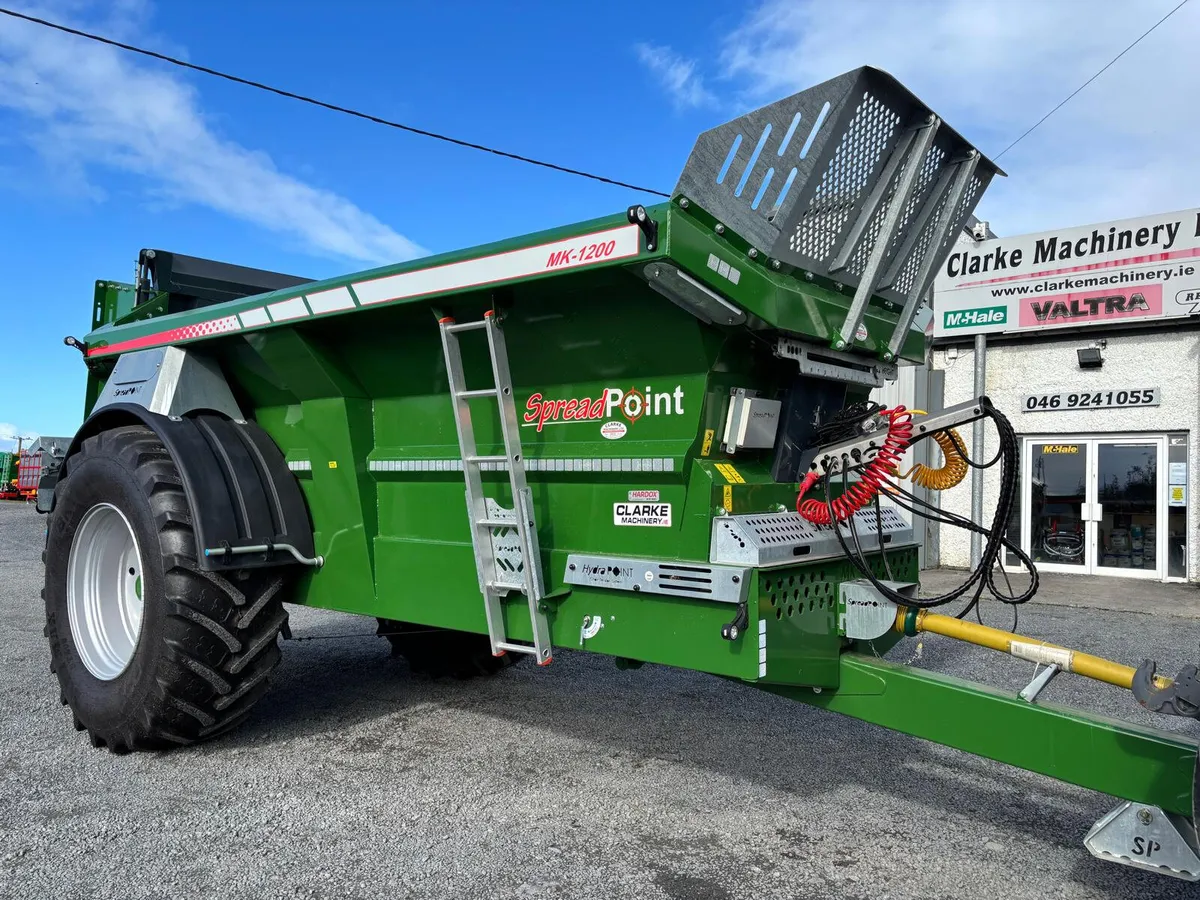 New Spreadpoint MK1200 12 Ton Muckspreader - Image 2