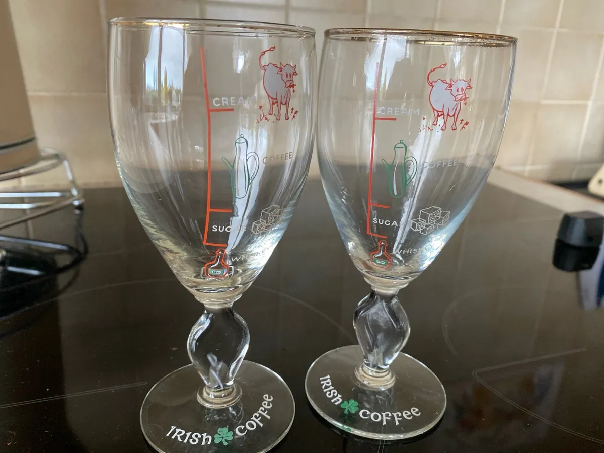 Irish coffee glasses