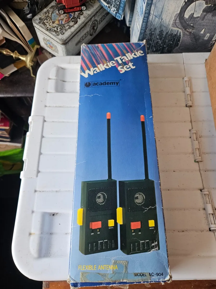 Vintage 1980's Walkie Talkies - Image 1