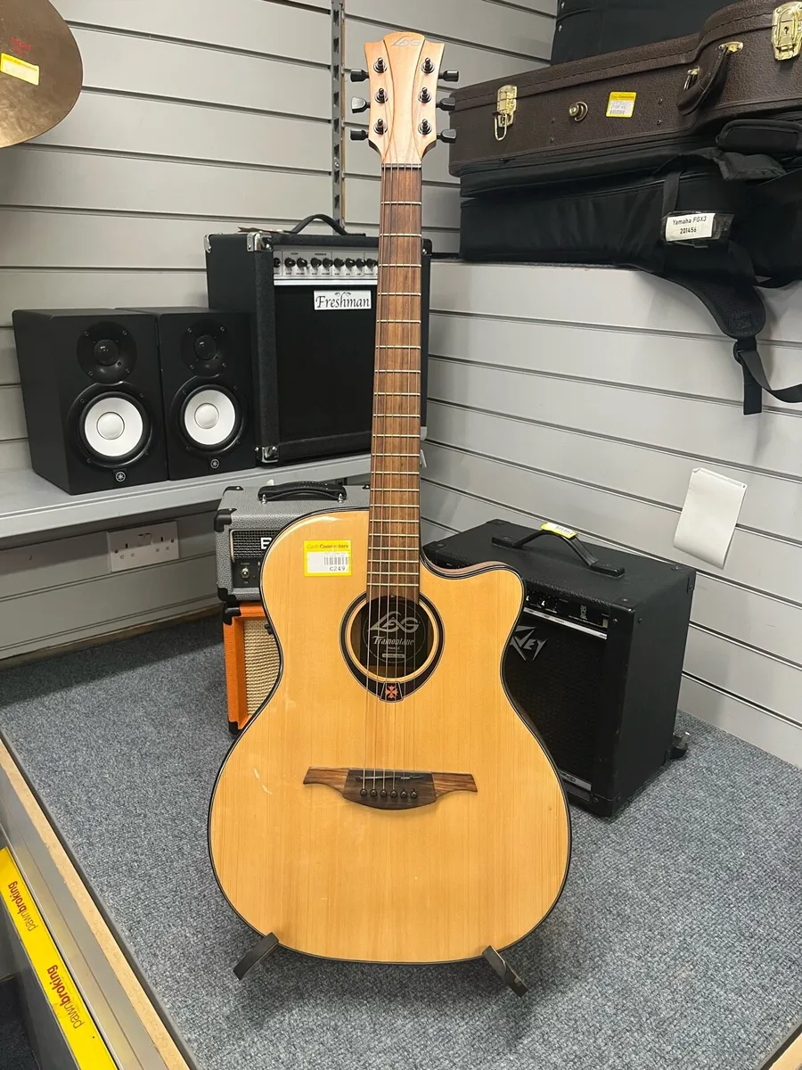 LAG T66ACE Semi Acoustic Guitar - Image 1
