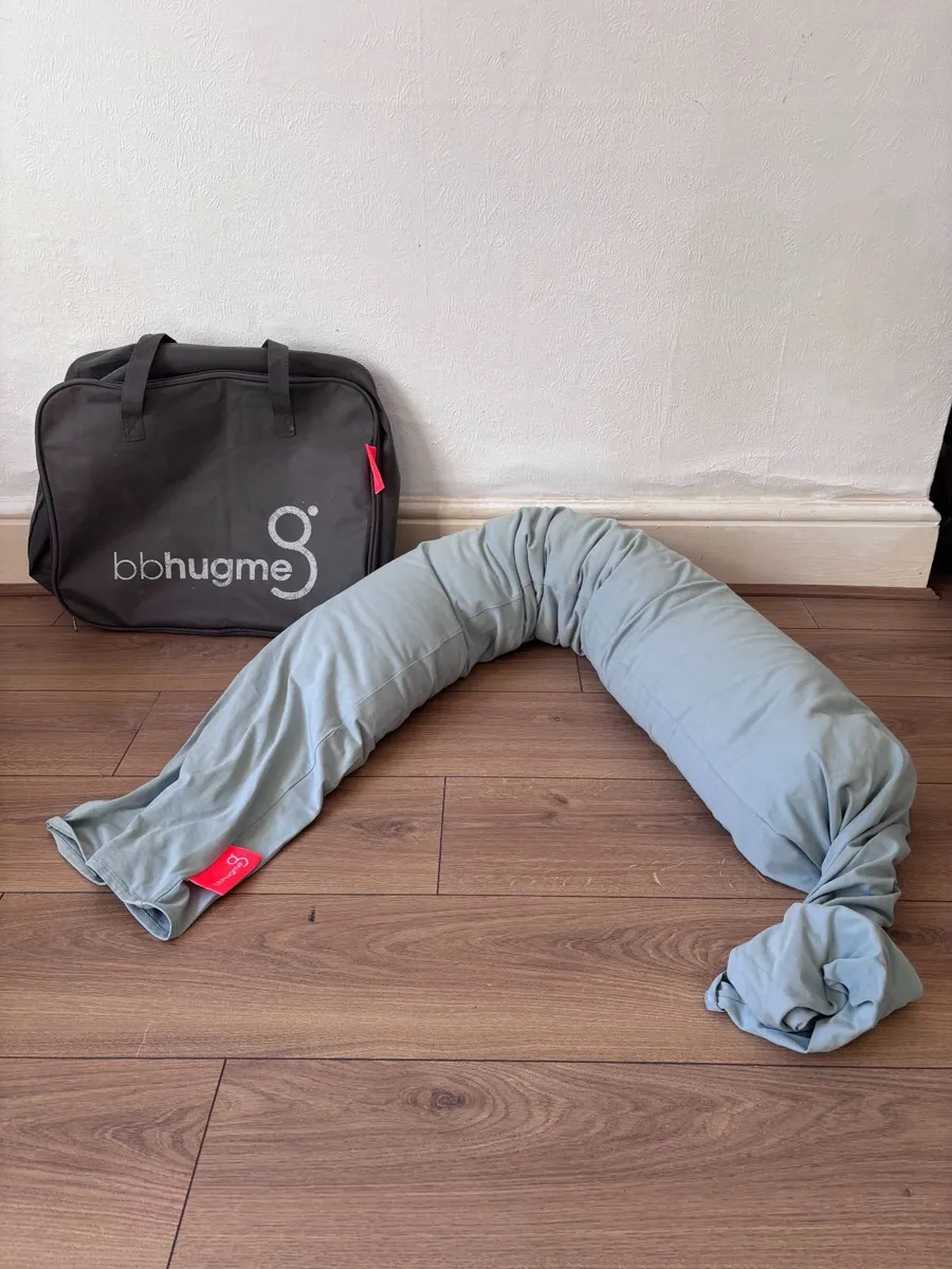 bbhugme Pregnancy Pillow + Cover & Carry Bag - Image 1