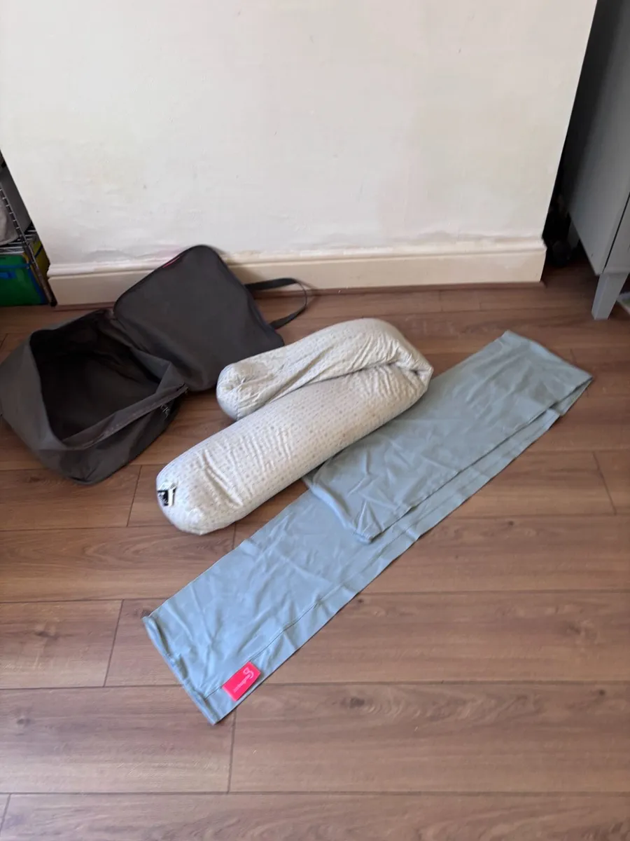bbhugme Pregnancy Pillow + Cover & Carry Bag - Image 2