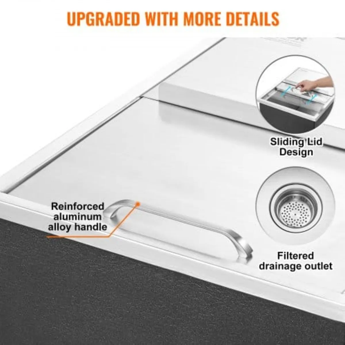 Drop in Ice Chest, 61 cm L x 46 cm W x 33 cm H Sta - Image 2
