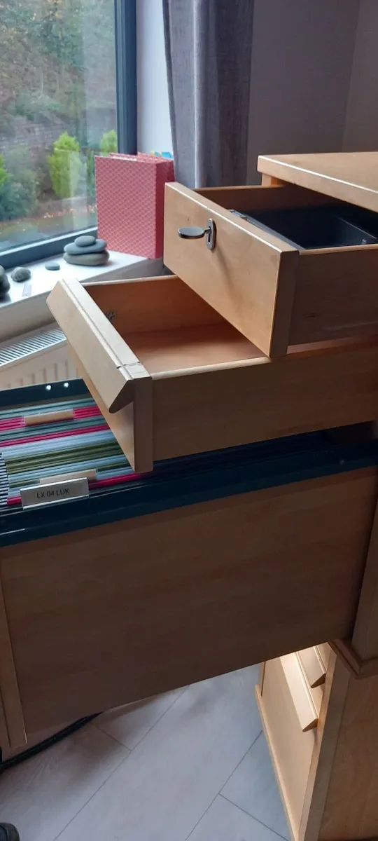 Ikea solid drawers office - Image 2