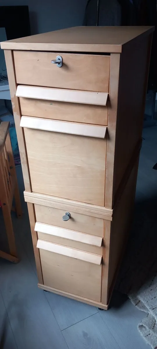 Ikea solid drawers office - Image 1