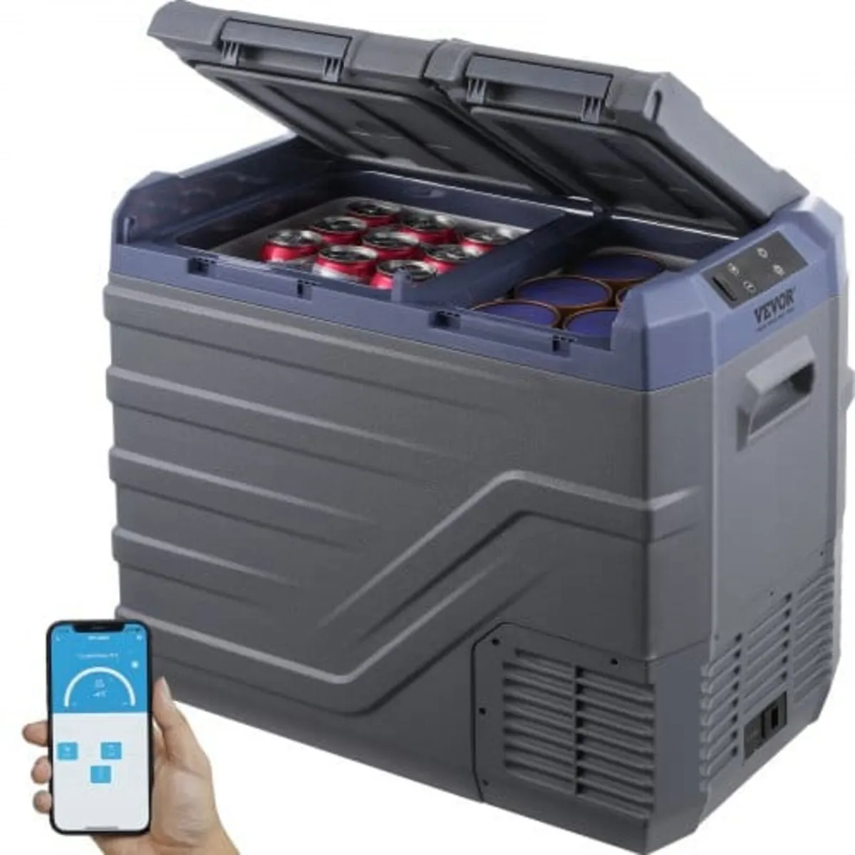 Car Refrigerator, 12 Volt Car Refrigerator Fridge, - Image 1
