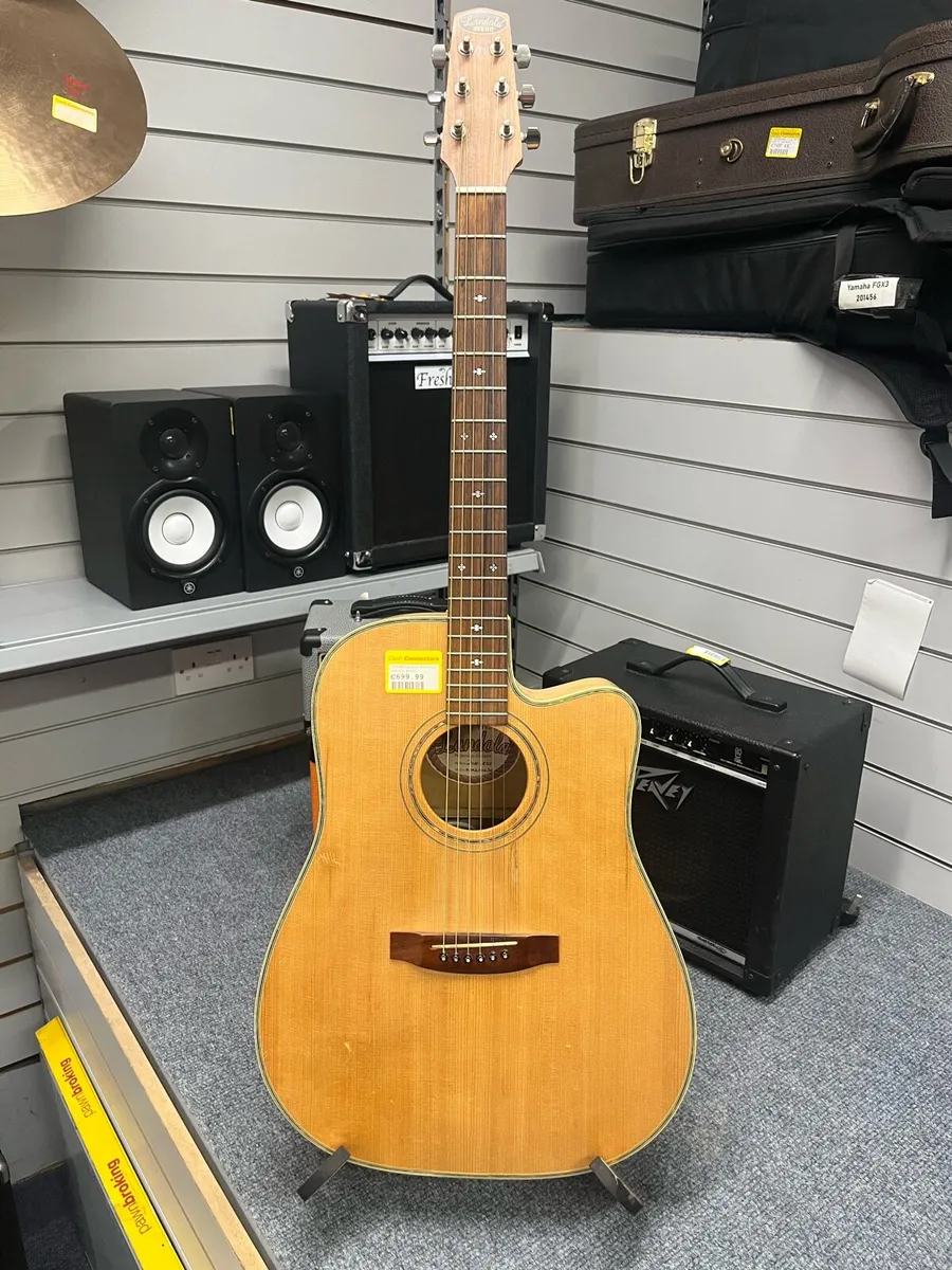 Landola Semi Acoustic Guitar - Image 1