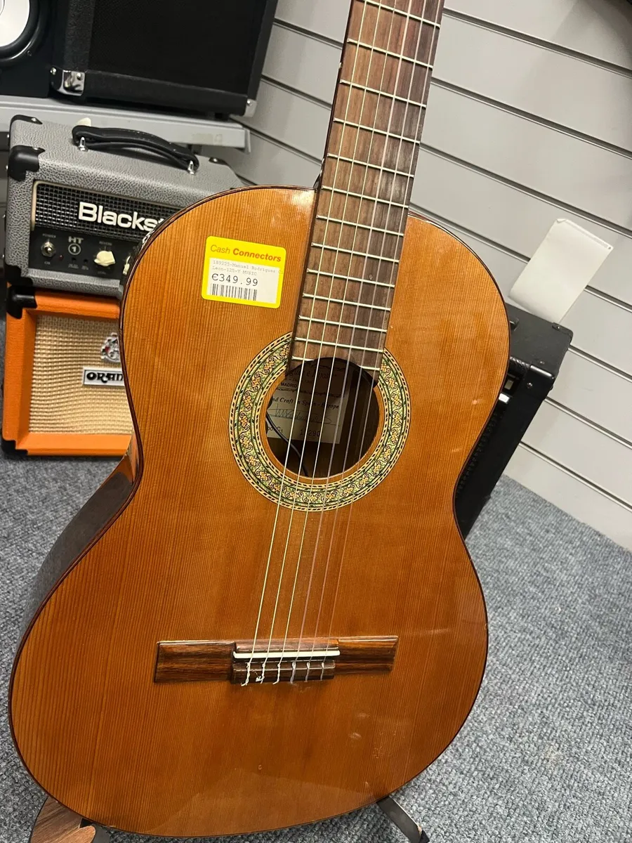 Manuel Rodrigues C1 Semi Electric Classical Guitar - Image 2