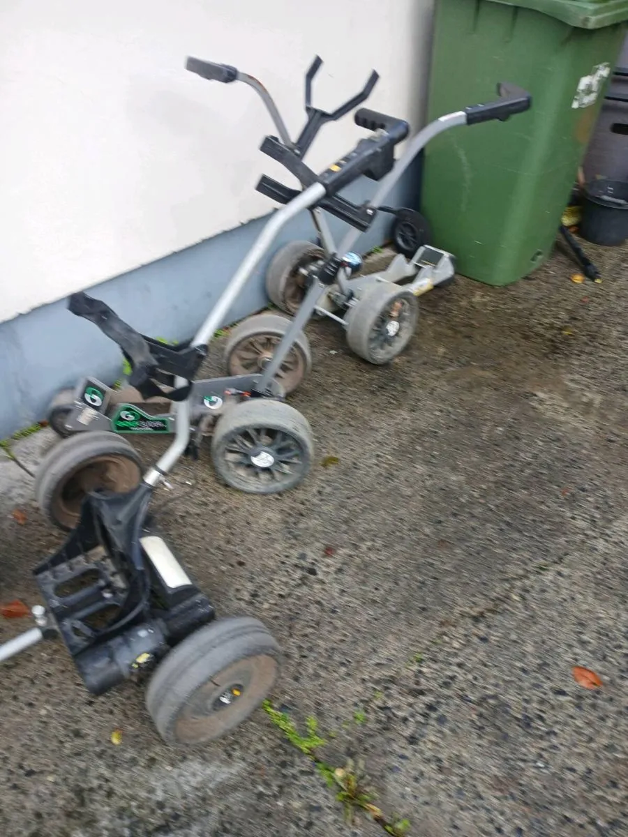 Golf Trolley  for sale a selection  no battery - Image 3