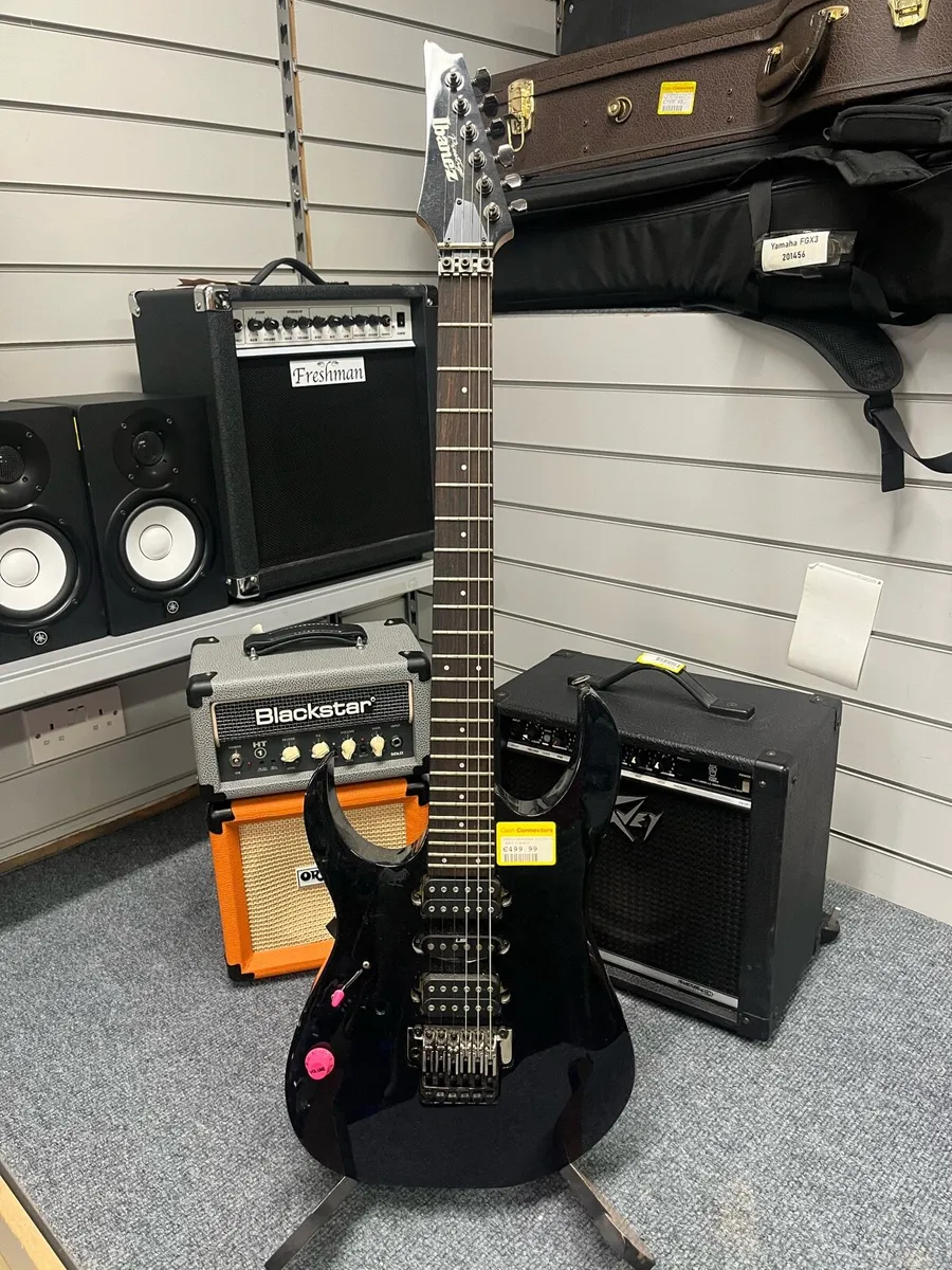 Modified Ibanez RG1570 Left Handed Electric Guitar - Image 1