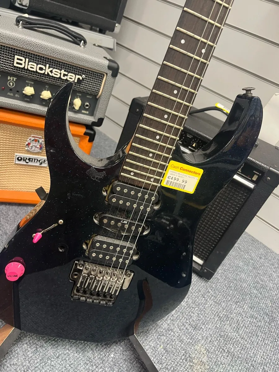 Modified Ibanez RG1570 Left Handed Electric Guitar - Image 2