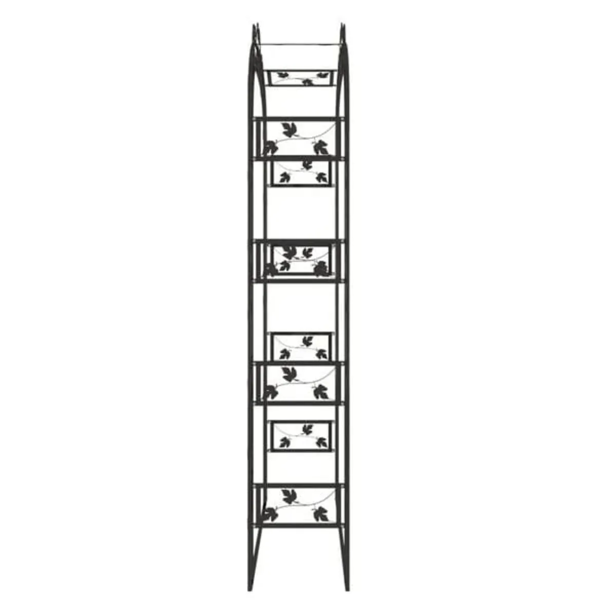 Garden Arch Black 116x45x240 cm Steel

Description - Image 4