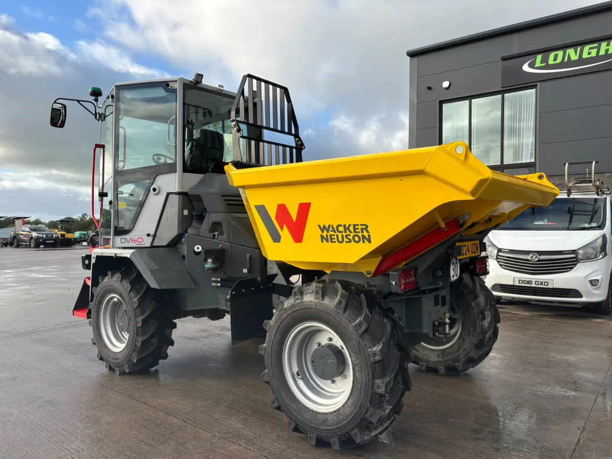 2024 WACKER NEUSON DV60 SWIVEL DUMPER - Image 3