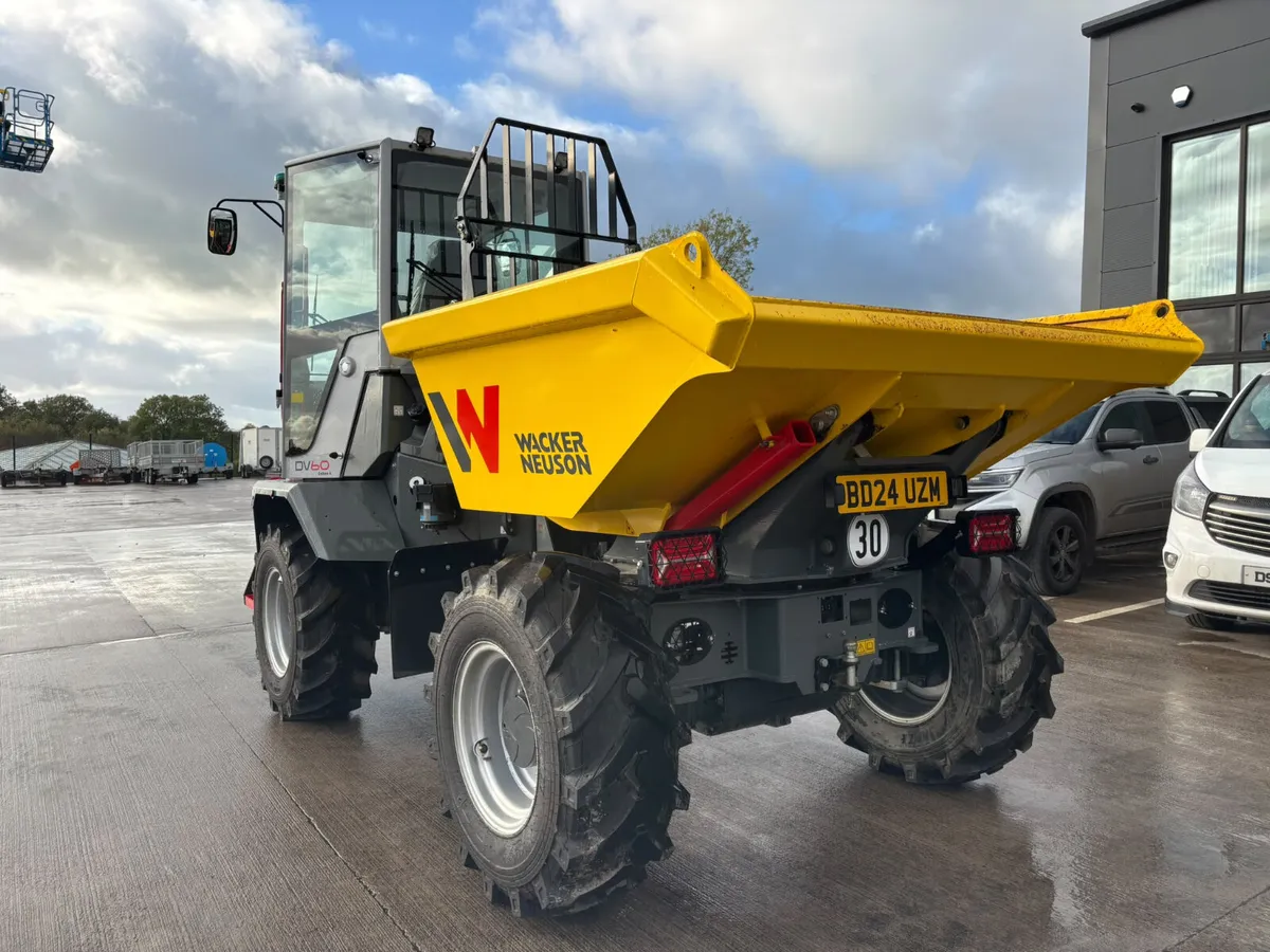 2024 WACKER NEUSON DV60 SWIVEL DUMPER - Image 2