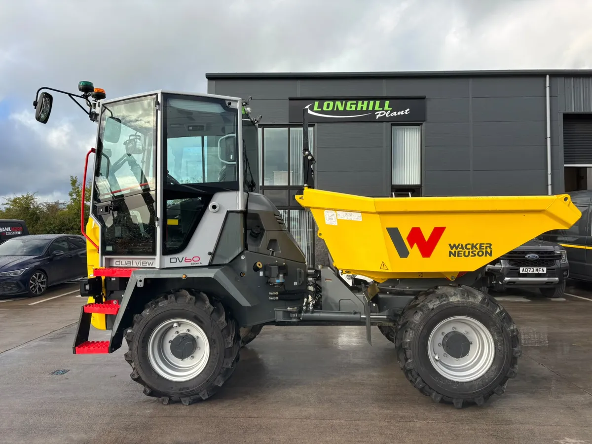 2024 WACKER NEUSON DV60 SWIVEL DUMPER - Image 1