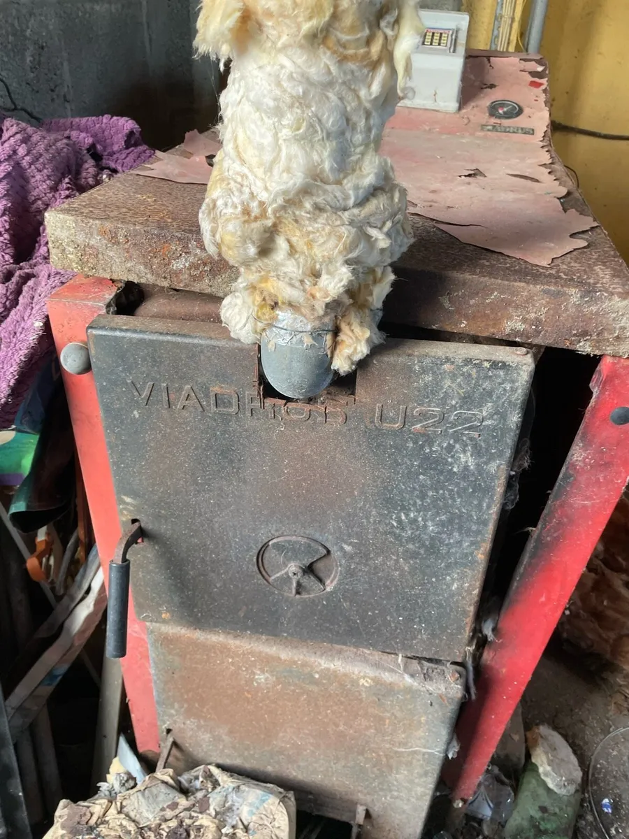 Old wood pellet boiler - Image 2