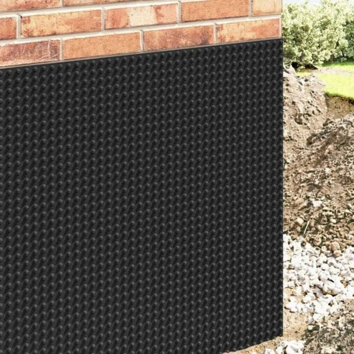 Dimpled Drainage Sheet Black 0.5 x 20 m HDPE

Desc - Image 2