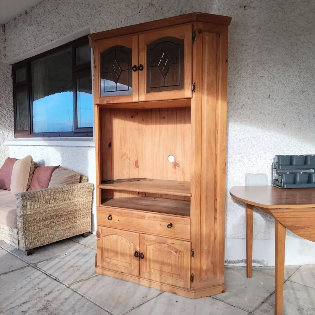 Pine Corner Cabinet - Image 2