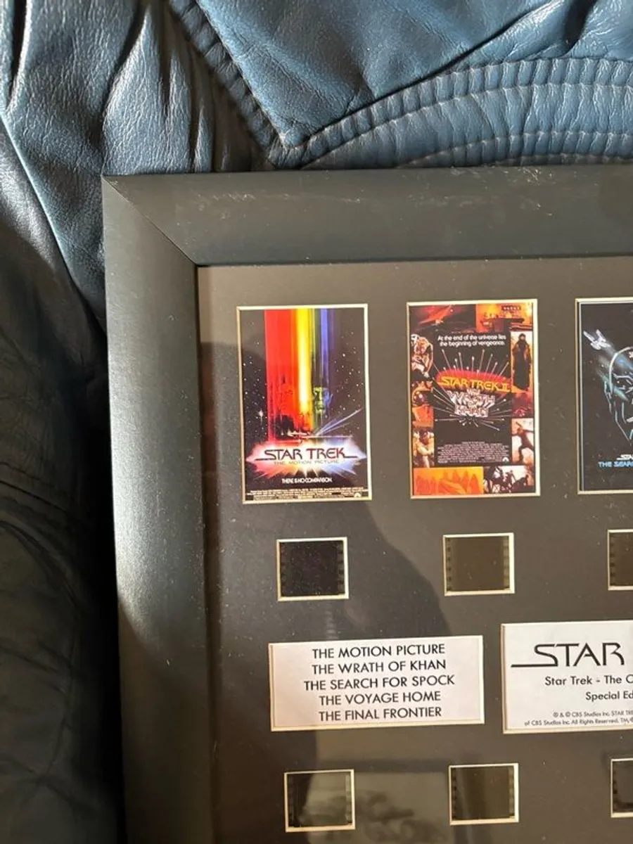 Limited edition Star Trek movie cell picture frame - Image 3