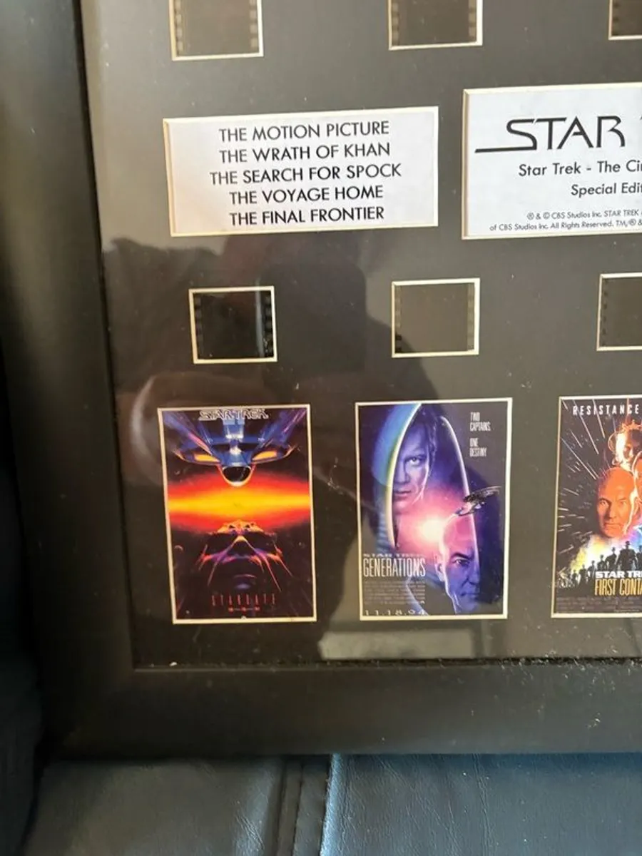 Limited edition Star Trek movie cell picture frame - Image 4
