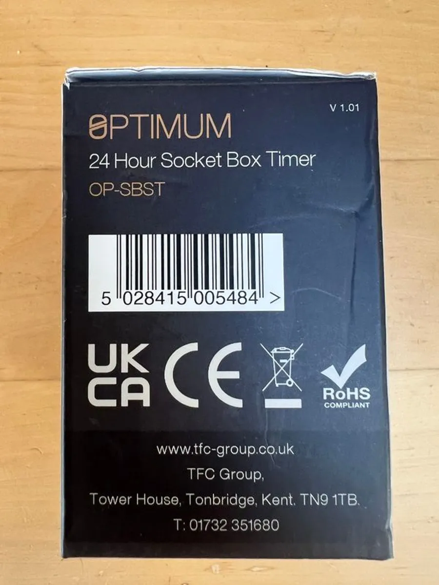 Optimum 24 Hour Socket Box Timer - OP-SBST - Image 3
