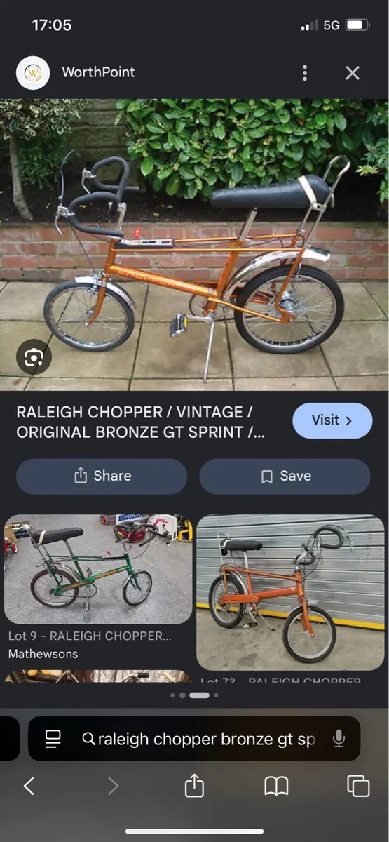 Raleigh chopper gt sprint - Image 3