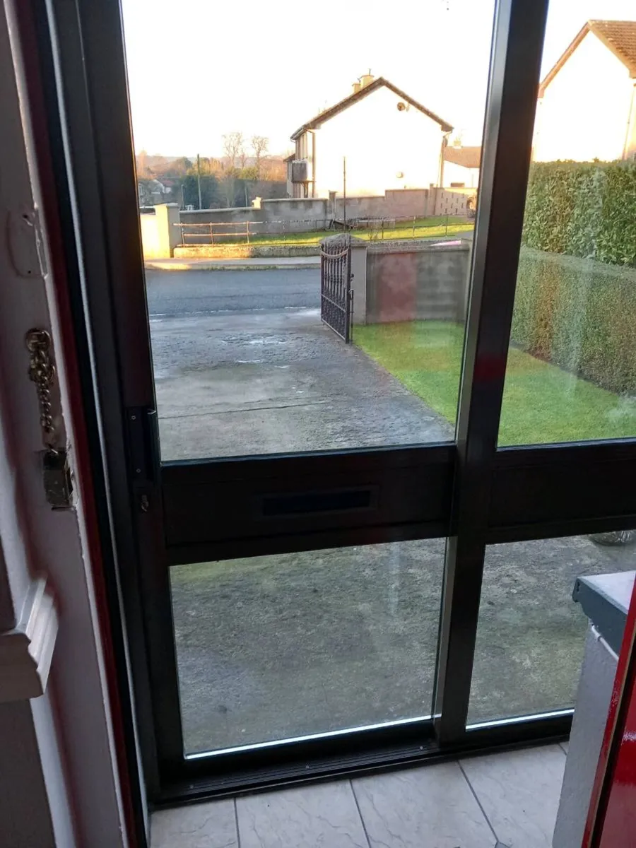 Aluminium sliding patio door Brown - Image 3