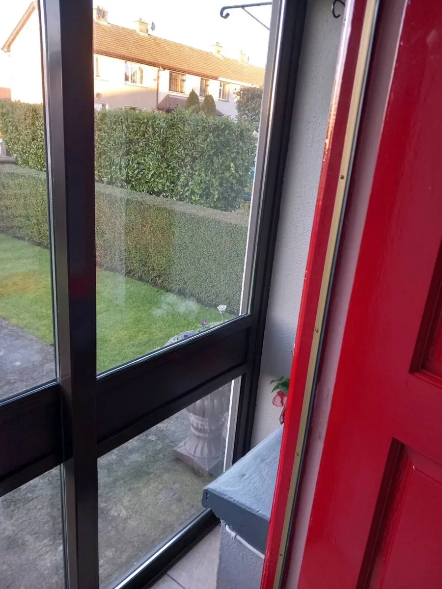 Aluminium sliding patio door Brown - Image 4