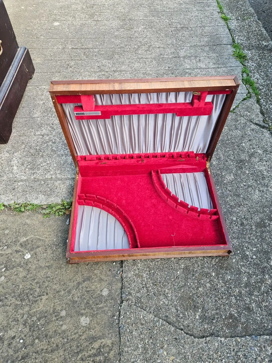 Vintage Retro Cutlery Box - Image 1