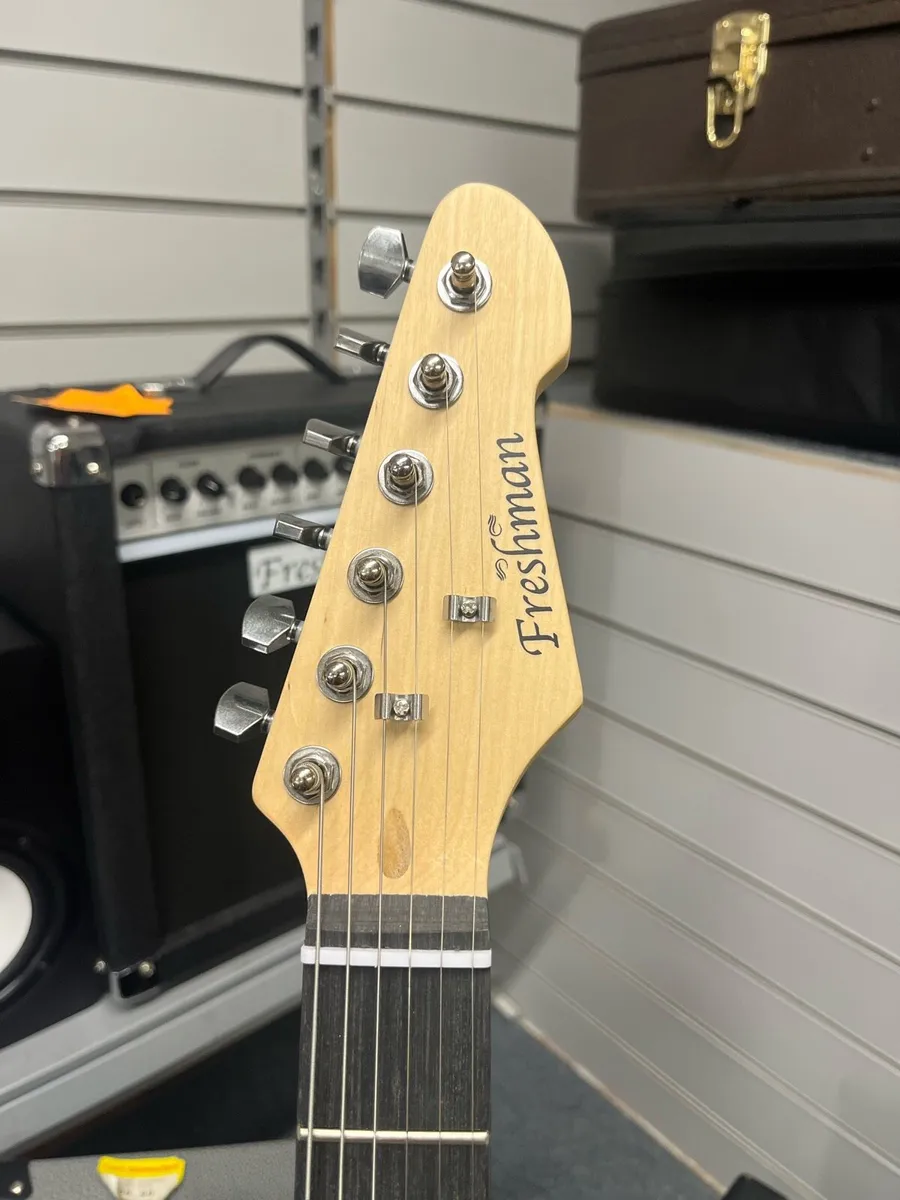 Freshman Strat Style Electric Guitar - Image 3