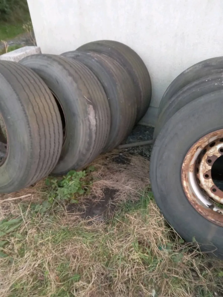 Dump trailer wheels - Image 2