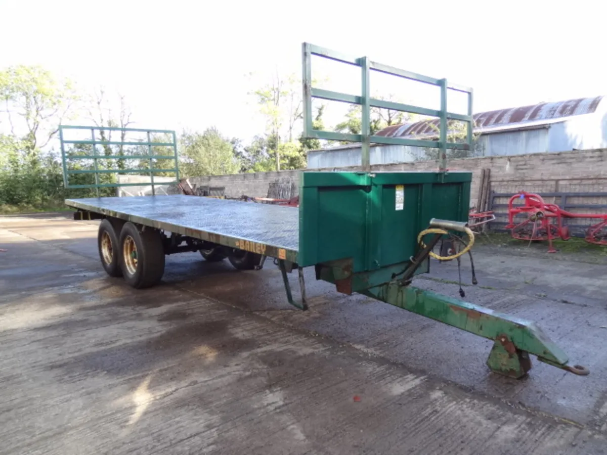 Bailey 24FT Bale Trailer with Racks - Image 1