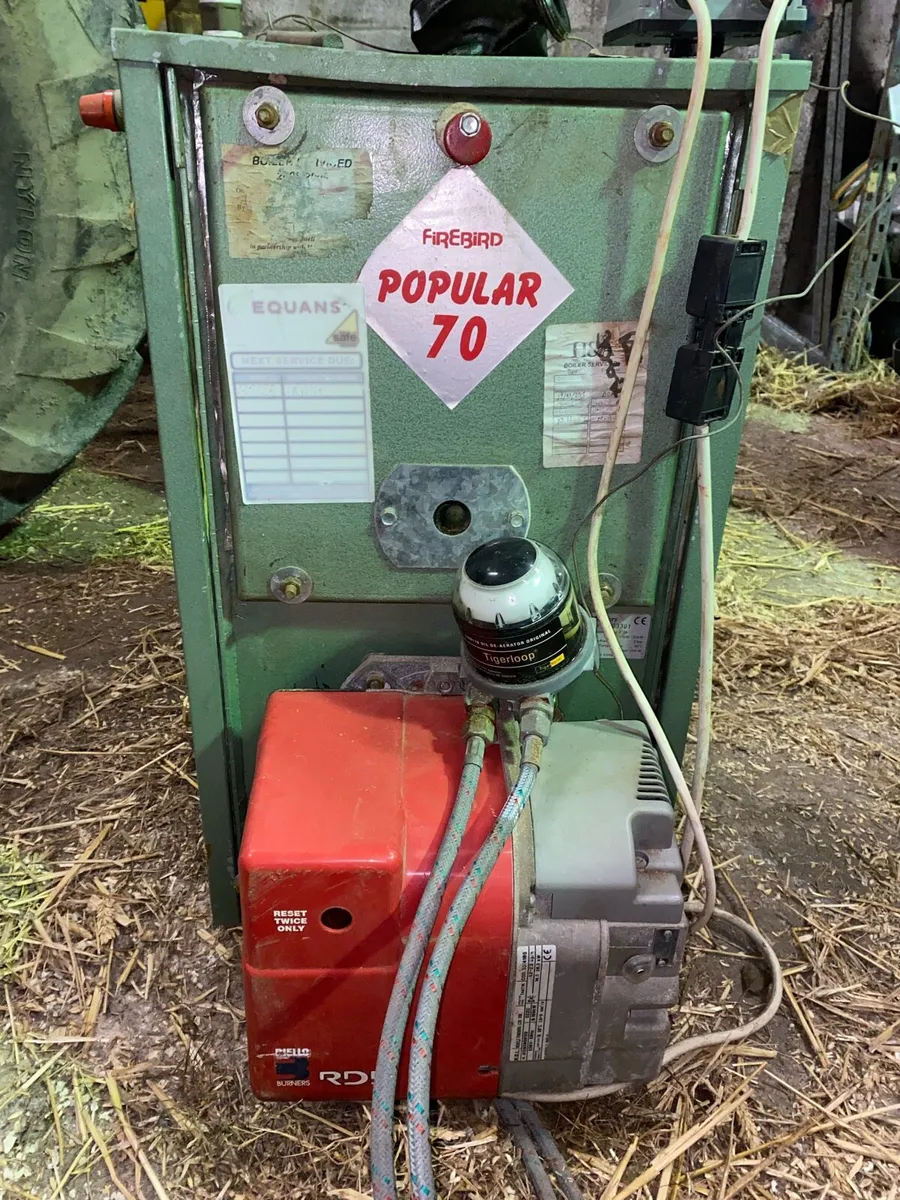 Firebird oil boiler and insulated unit - Image 1