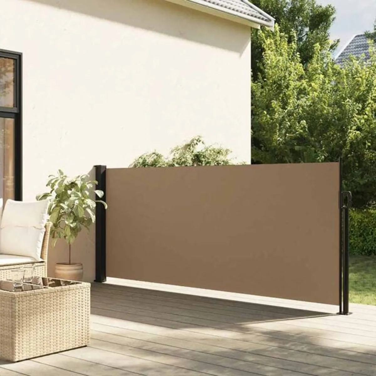 Retractable Side Awning Taupe 100x300 cm

Descript - Image 2