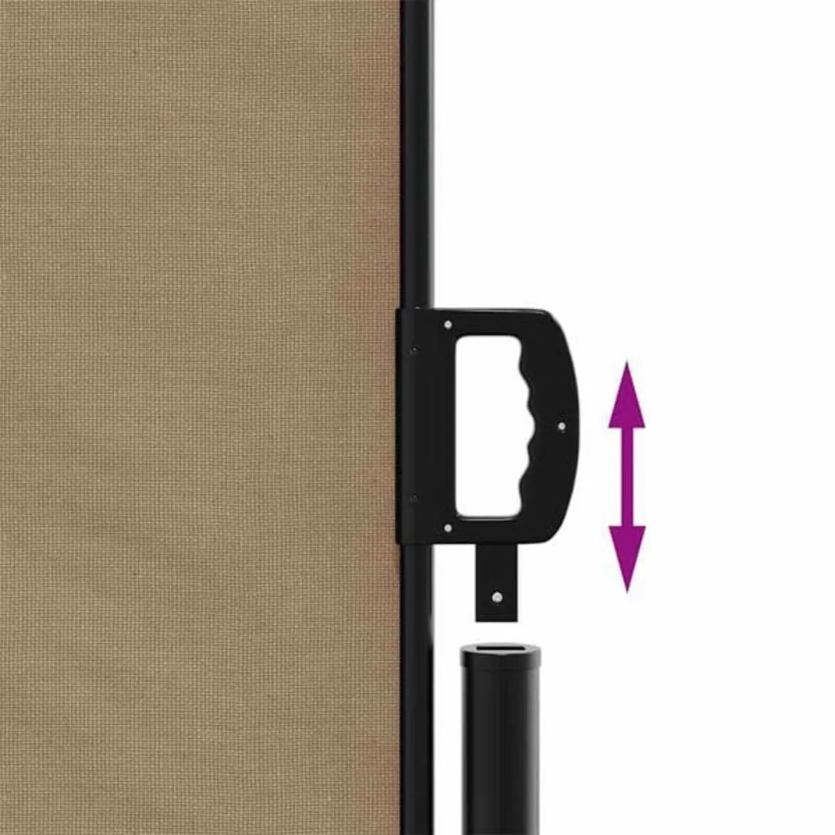 Retractable Side Awning Taupe 100x300 cm

Descript - Image 4