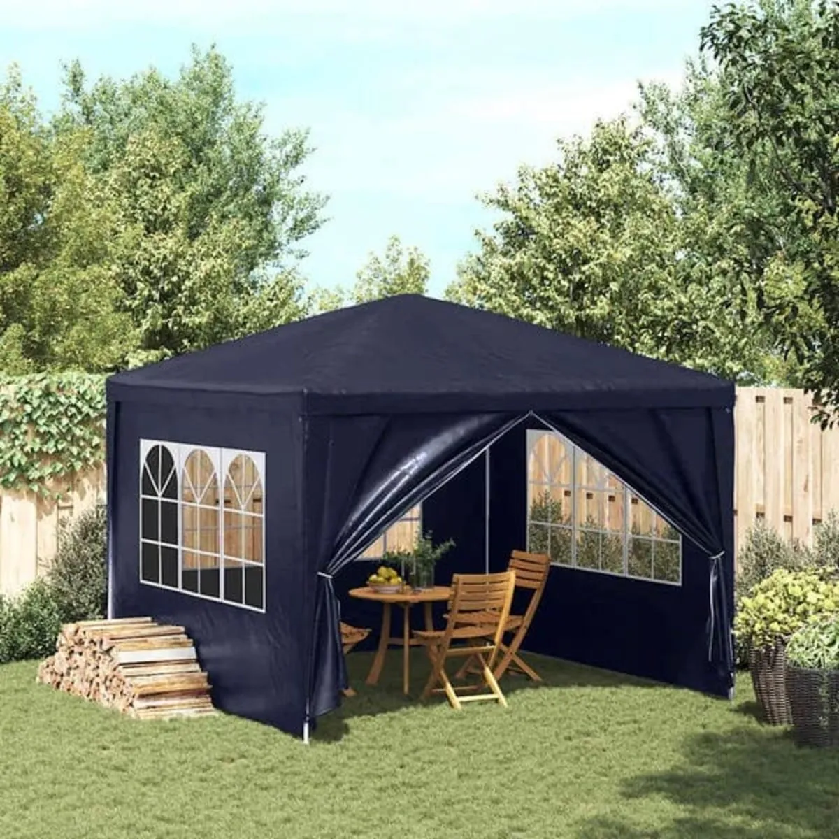 Party Tent 3x3 m Blue

Description
Our partytent p - Image 3