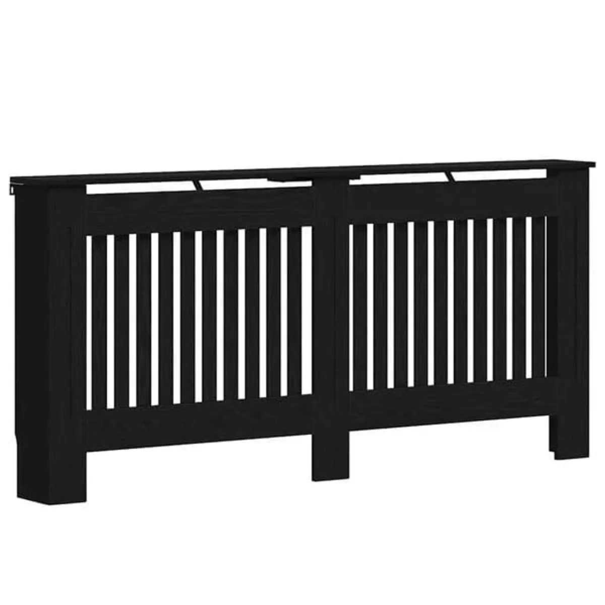 Radiator Cover Black Oak 172 x 19 x 81.5 cm Engine - Image 1