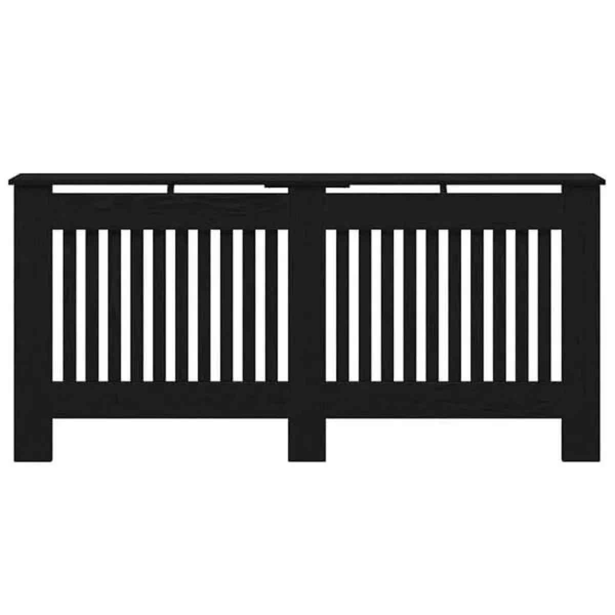 Radiator Cover Black Oak 172 x 19 x 81.5 cm Engine - Image 4