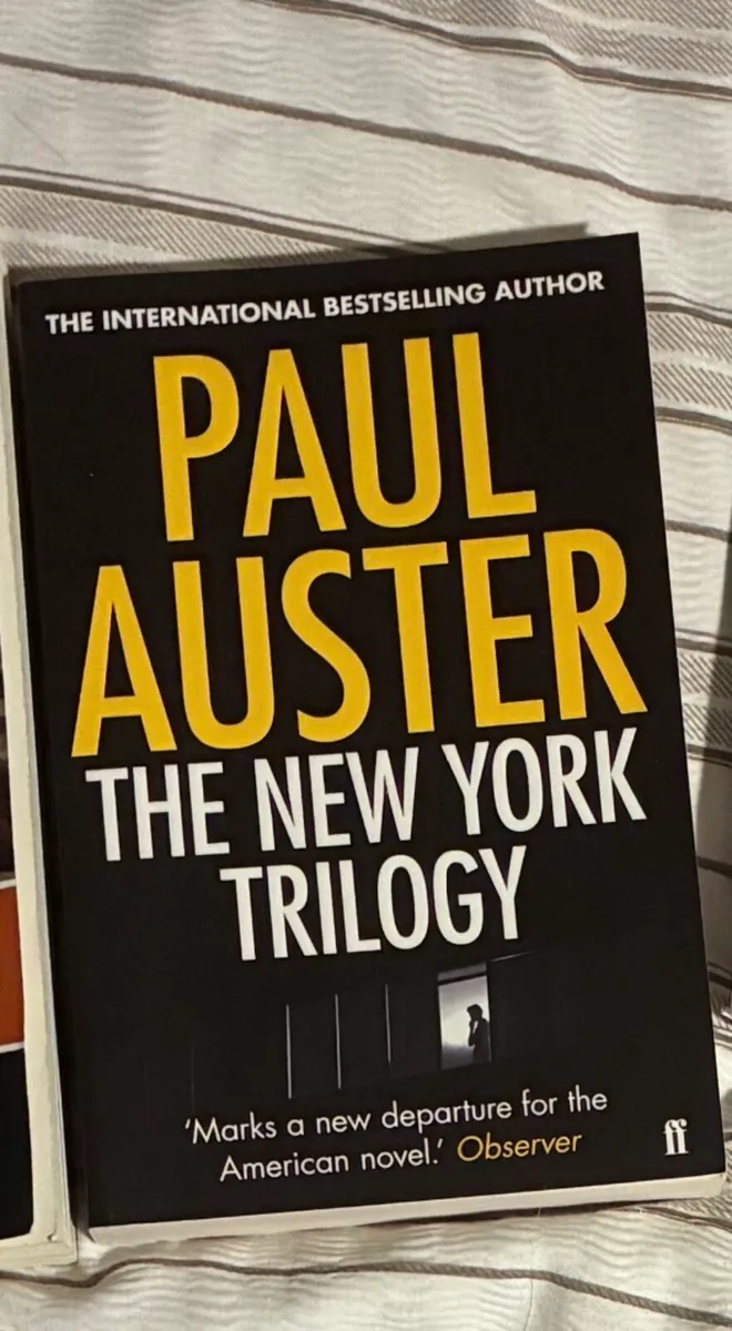 PAUL AUSTER THE NEW YORK TRILOGY