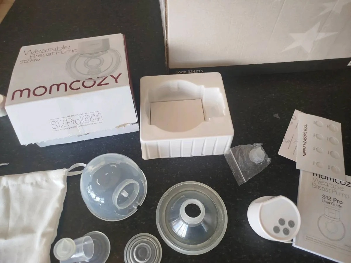 Momcozy S12 Single Wearable Breast Pump - Image 1