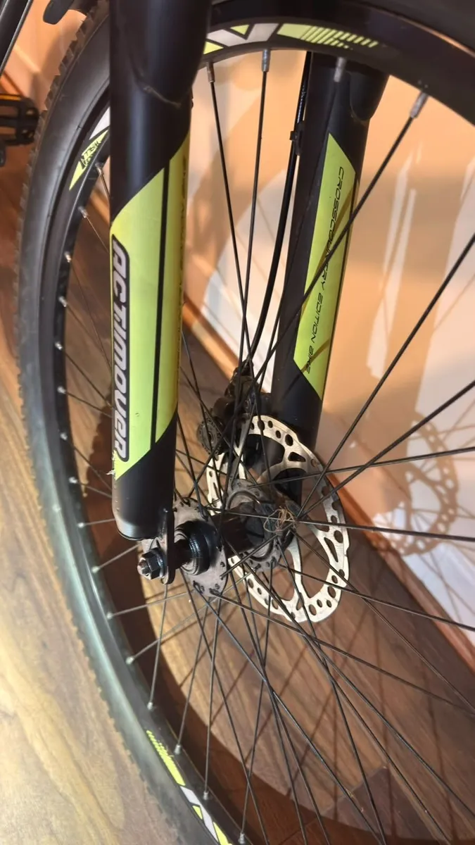 Hi-Fly 29” Mountain Bike – Black/Green – 21 Gears - Image 2