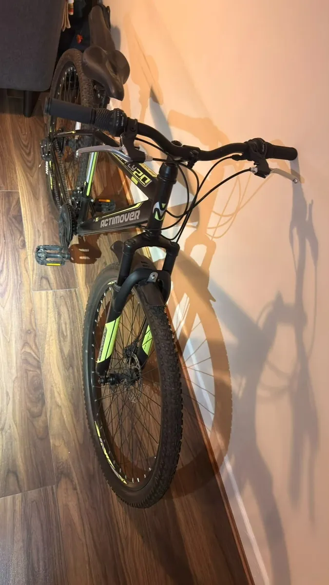Hi-Fly 29” Mountain Bike – Black/Green – 21 Gears - Image 3
