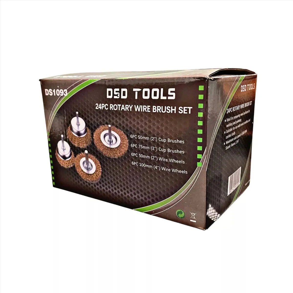 🔥 DSD TOOLS 24PC ROTARY WIRE BRUSH SET 🔥 - Image 1