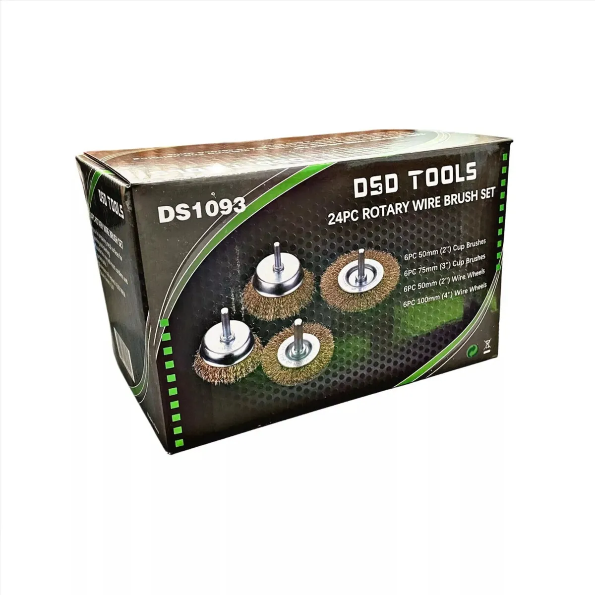 🔥 DSD TOOLS 24PC ROTARY WIRE BRUSH SET 🔥 - Image 3