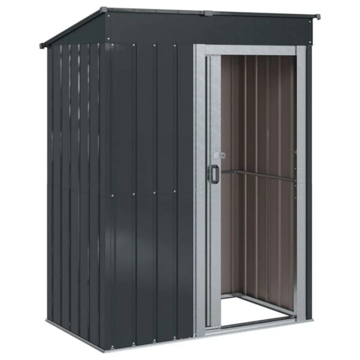 Garden Sheds Anthracite 137 x 81 x 180 cm Metal

D - Image 3