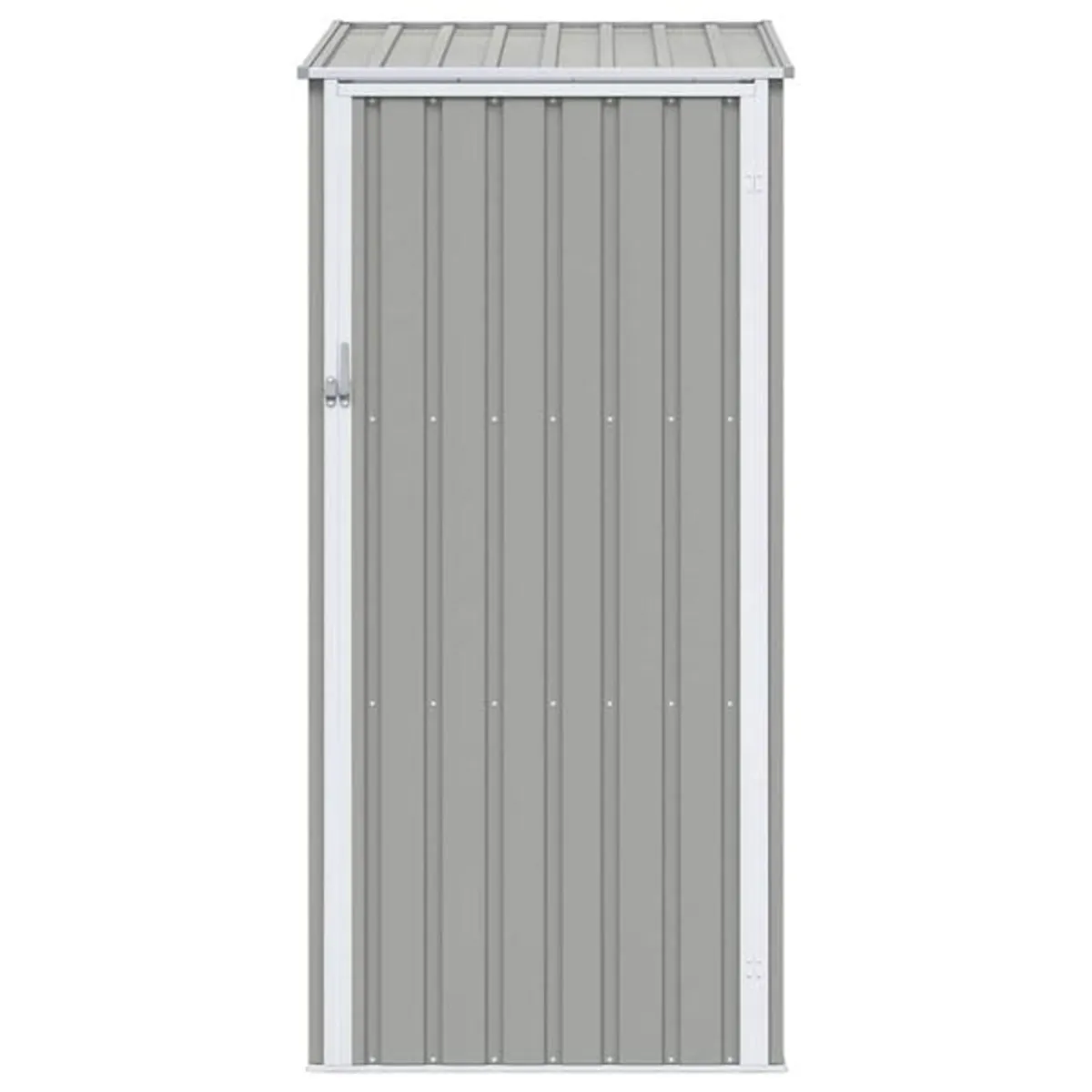 Garden Shed Grey 87x98x159 cm Galvanised Steel

De - Image 3