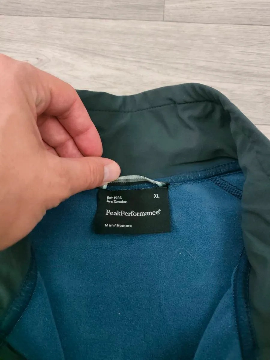 Peak Performance Full Zip Golf Jacket Mens Large - Image 4