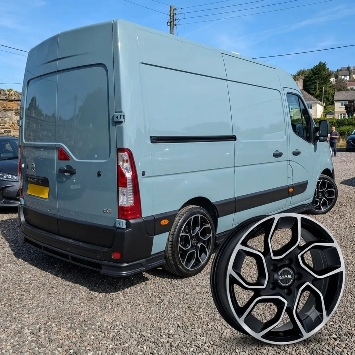 Renault Master alloy wheels - Image 2