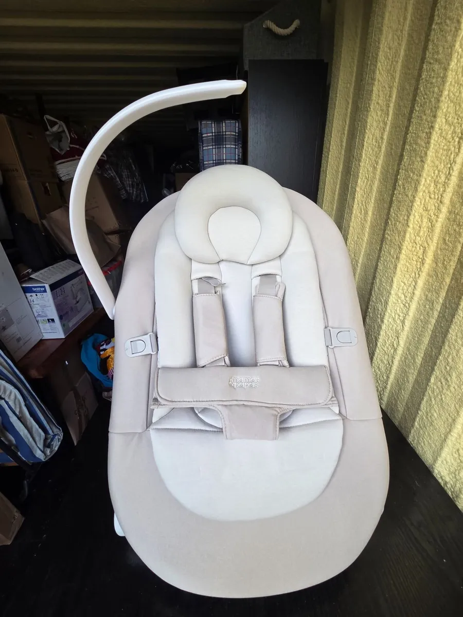 Mamas & Papas Eno Bouncer – Cashmere – Brand New/U - Image 2