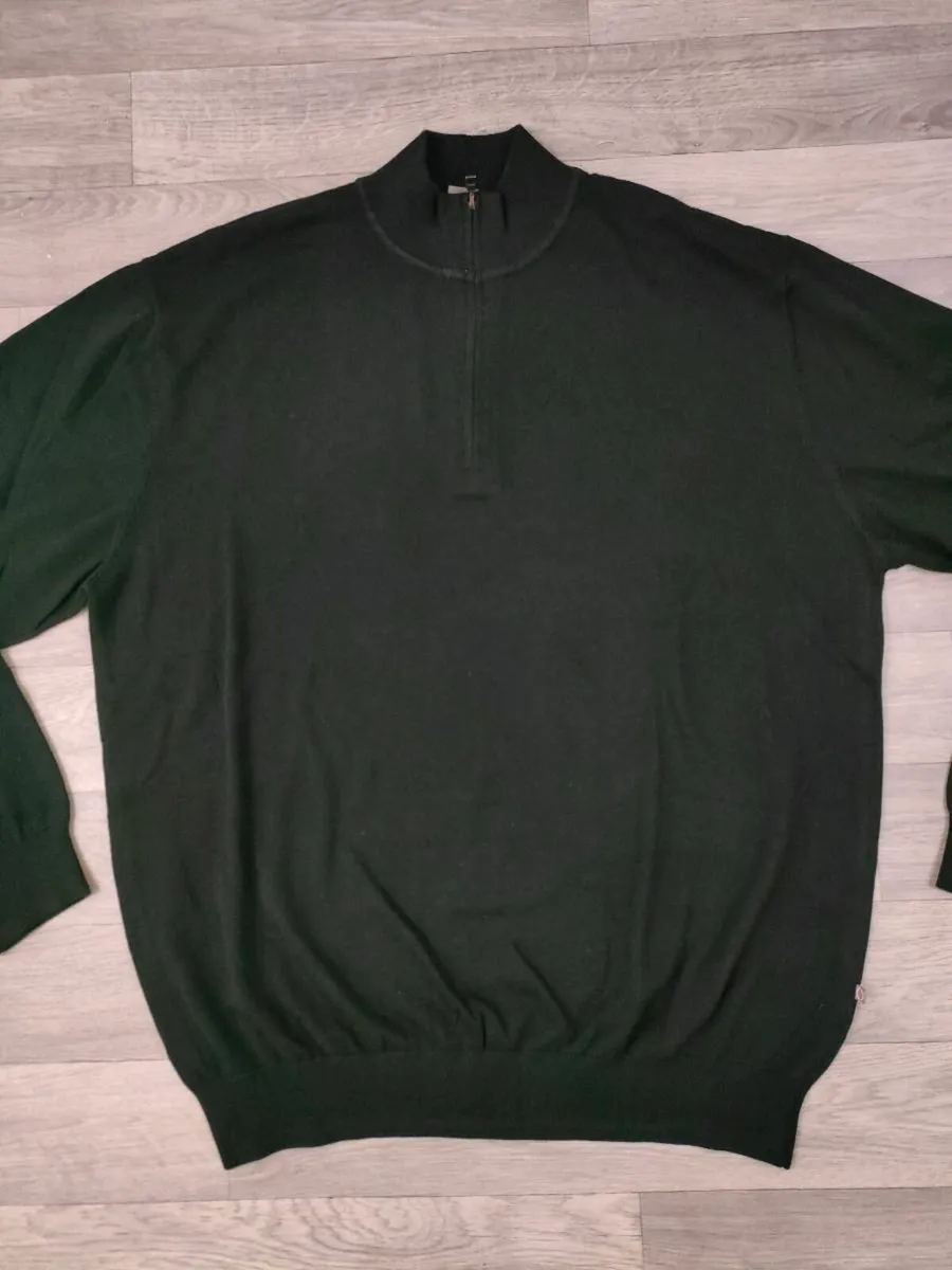 Ping Cotton Blend Half Zip Golf Jumper Mens XXL - Image 2